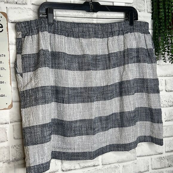A New Day Textured “Linen” Skirt with Pockets XXL Boho Hippie - Picture 5 of 6